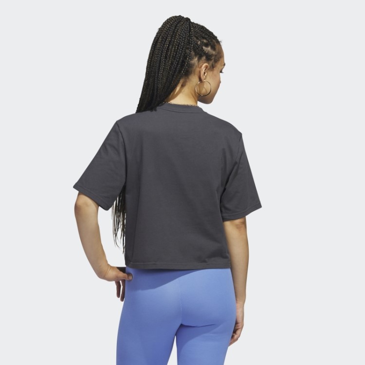 Carbon Hot Adidas New York T-shirt Pigeon Crop