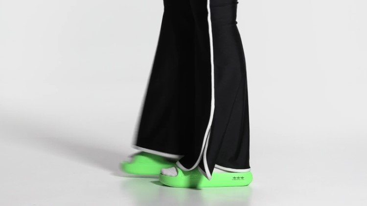 Adilette Ayoon Slides Verde Adidas