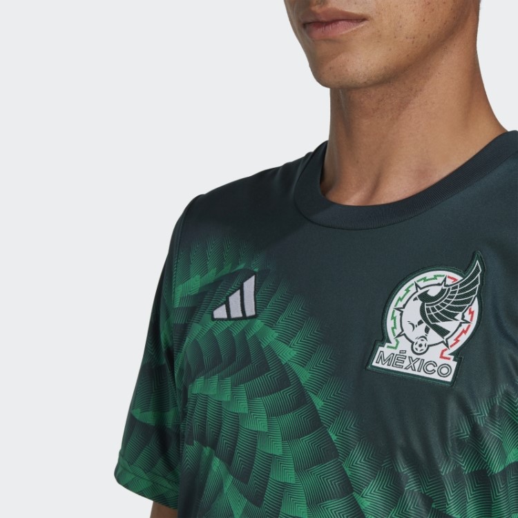 Camisa Verde Noite México Pré-jogo Adidas
