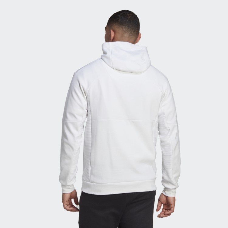 Adidas White Designed For Gameday Hoodie