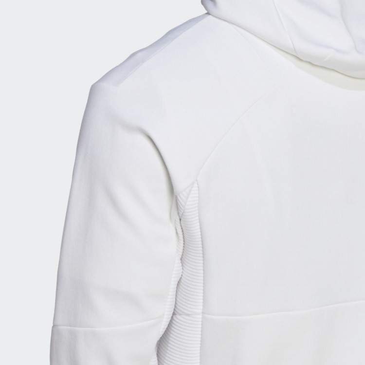 Adidas White Designed For Gameday Hoodie