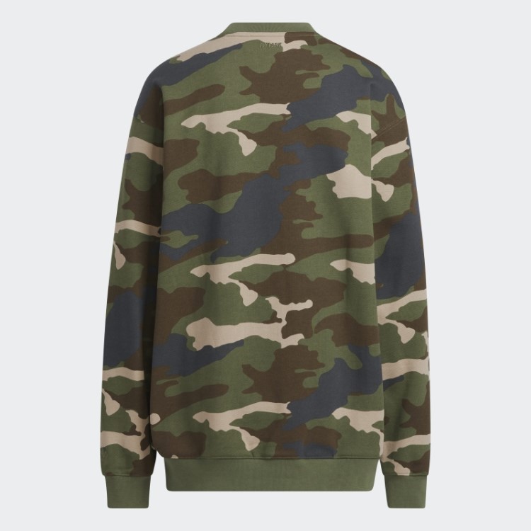 Moletom Adidas Com Estampa Camuflada E Bolso Canguru (todos Os Gêneros)