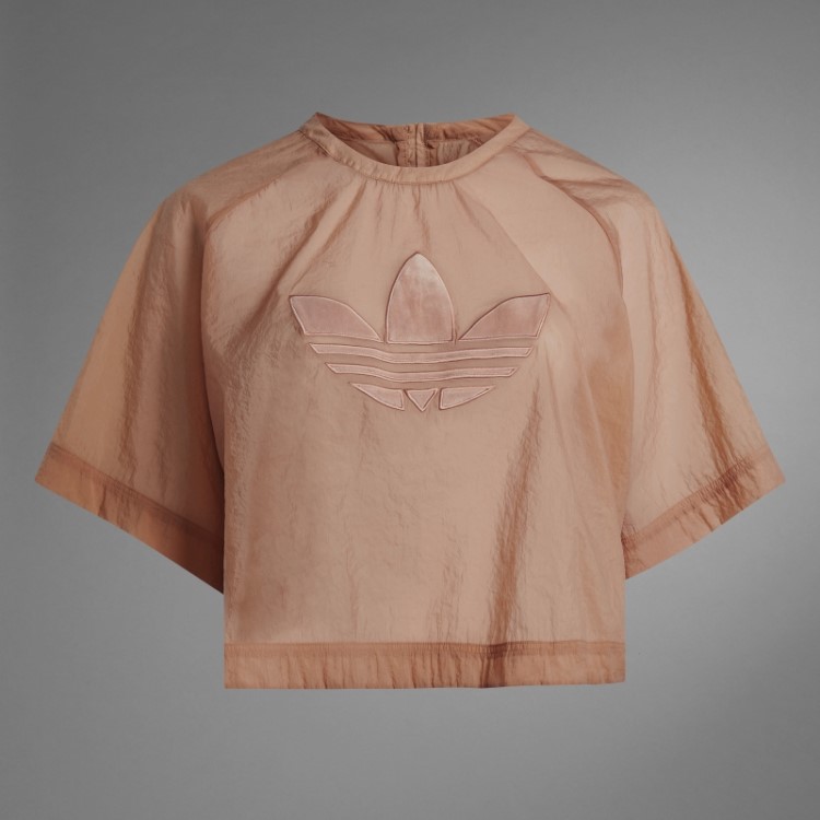 Camiseta Cropped Adidas Sempre Original (tamanho Grande)