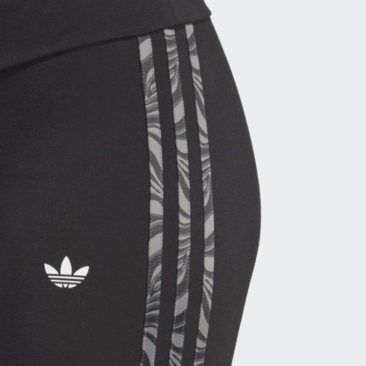 Legging Adidas Animal Print Preto