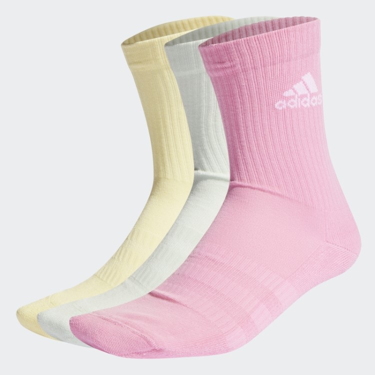 Meias Verdes Acolchoadas 3 Pares Adidas