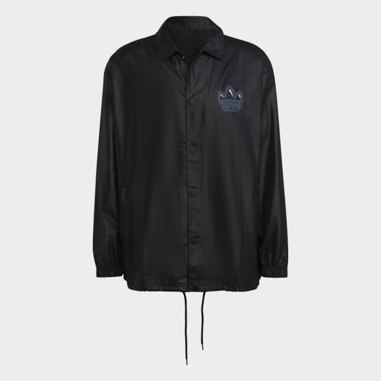 Jaqueta Preta Com Estampas Universitárias Adidas