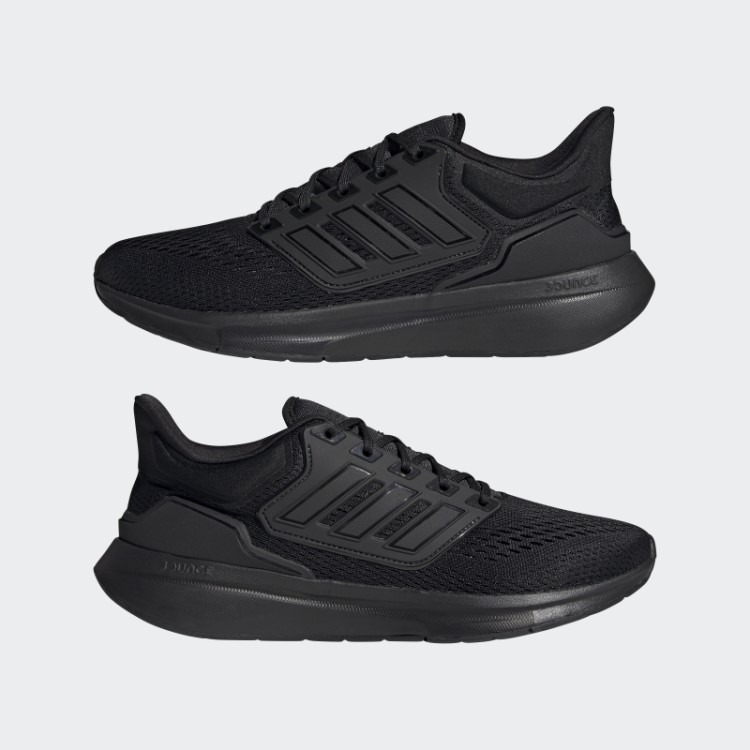 Tênis De Corrida Preto Eq21 Adidas