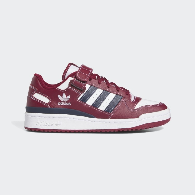 Tênis Baixo Adidas Coll Burgundy Forum