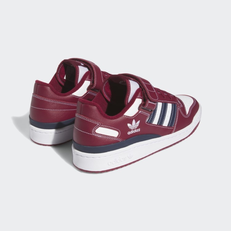 Tênis Baixo Adidas Coll Burgundy Forum