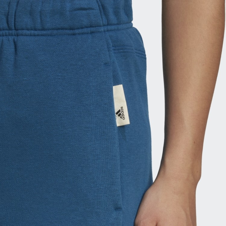 Calça De Lã Adidas Marine Studio Lounge Com Perna Larga