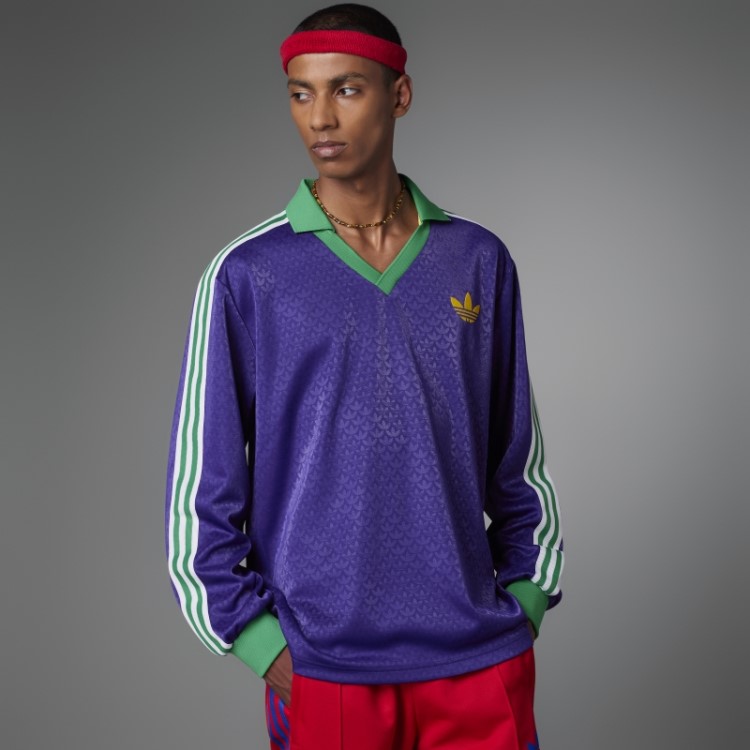 Adicolor Heritage Now Camiseta Vintage De Manga Longa Rich Purple Adidas