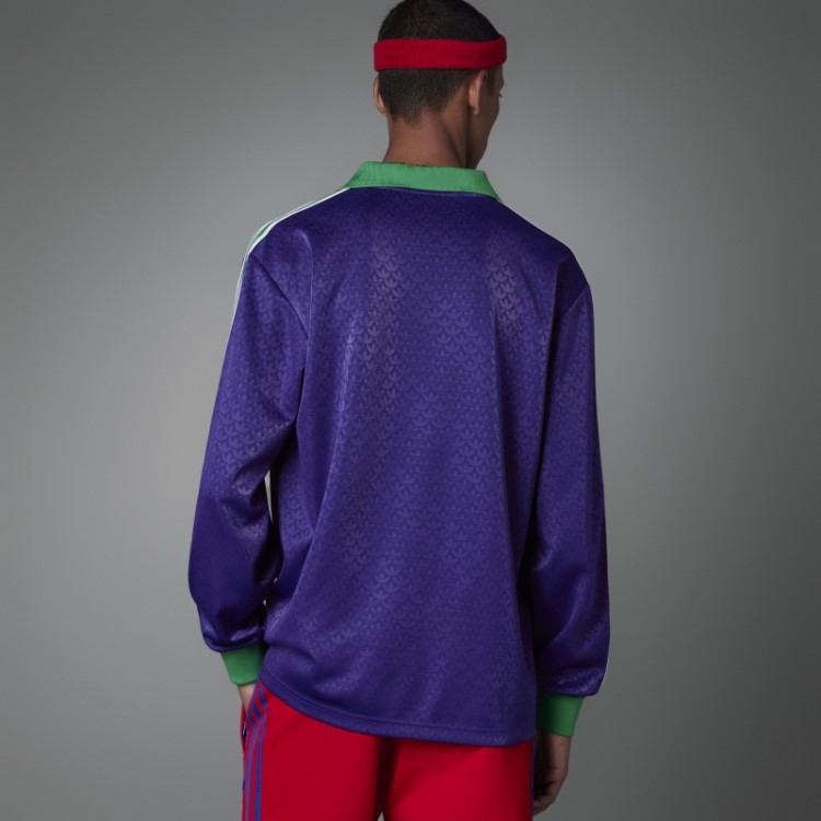 Adicolor Heritage Now Camiseta Vintage De Manga Longa Rich Purple Adidas