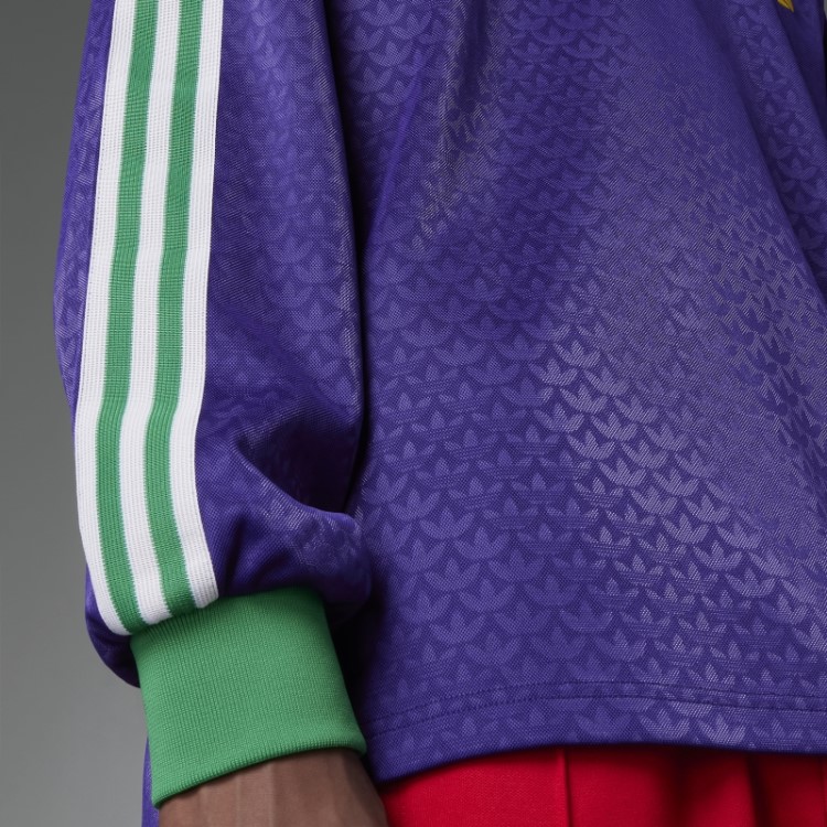 Adicolor Heritage Now Camiseta Vintage De Manga Longa Rich Purple Adidas