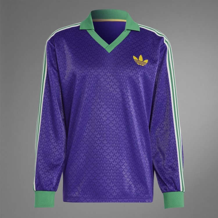 Adicolor Heritage Now Camiseta Vintage De Manga Longa Rich Purple Adidas