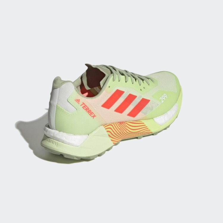 Tênis De Corrida Terrex Agravic Ultra Trail Lime Adidas