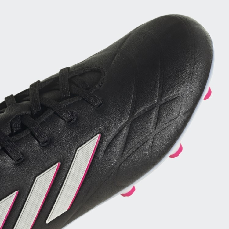 Chuteira Adidas Copa Pure.3 Rosa Quente Para Futebol De Campo Firme
