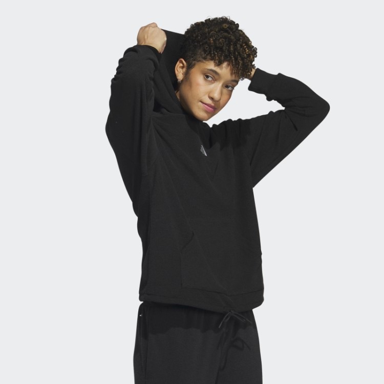 Moletom Com Capuz Preto Select Adidas