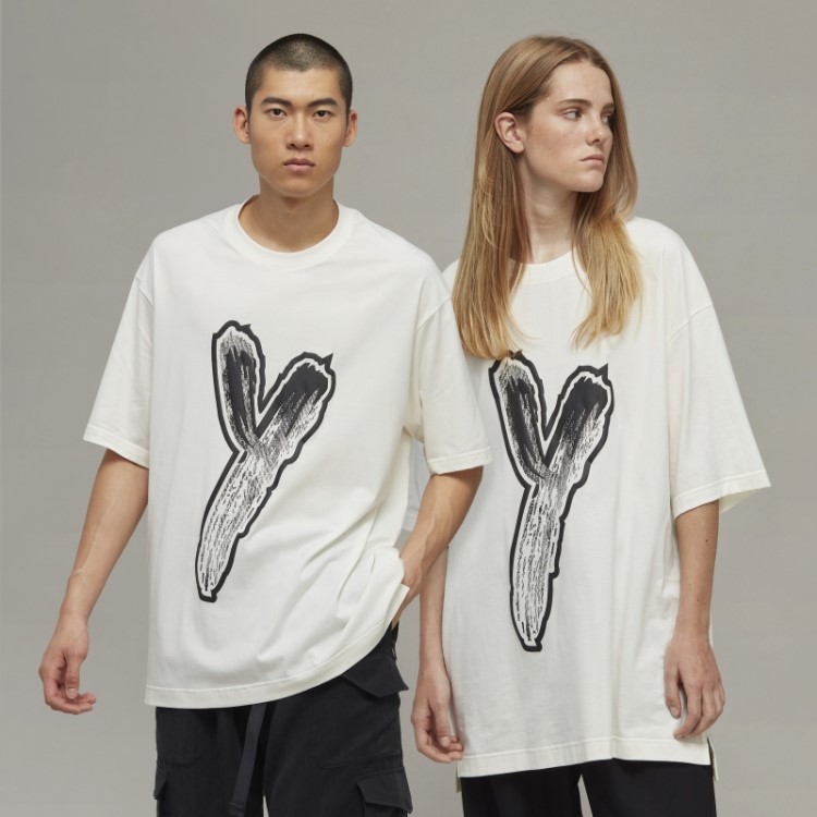 Camiseta Adidas Y-3 Com Logo Gráfico