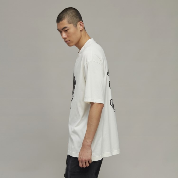 Camiseta Adidas Y-3 Com Logo Gráfico