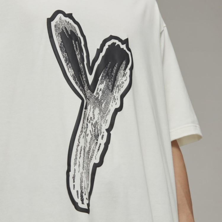 Camiseta Adidas Y-3 Com Logo Gráfico
