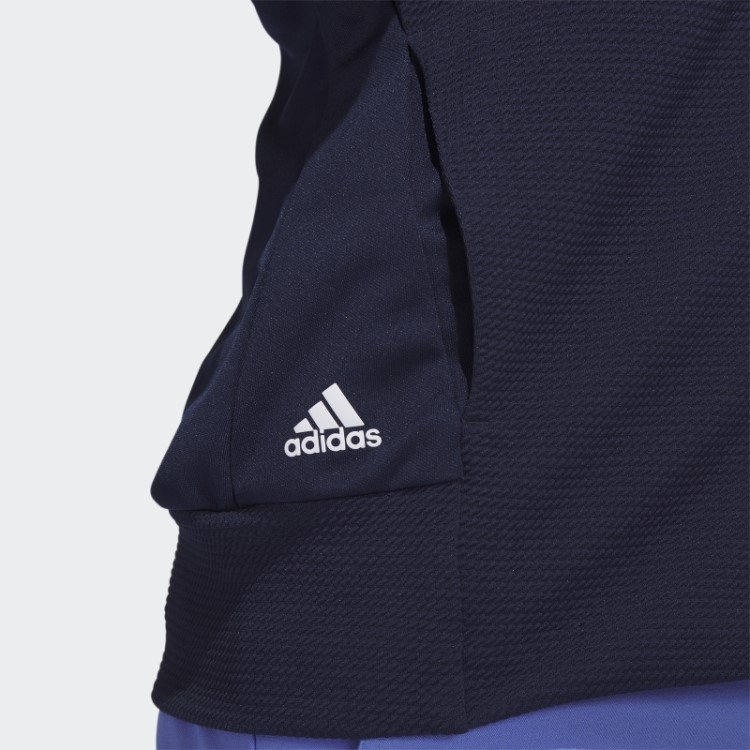 Jaqueta Texturizada Azul Marinho Adidas