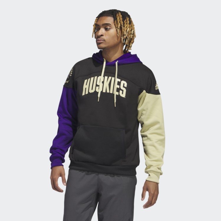 Huskies Estádio Pulôver Com Capuz Preto Adidas
