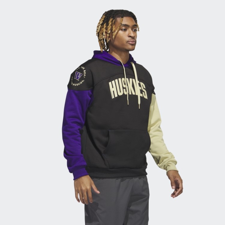 Huskies Estádio Pulôver Com Capuz Preto Adidas