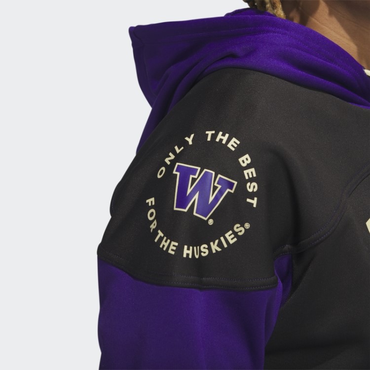 Huskies Estádio Pulôver Com Capuz Preto Adidas