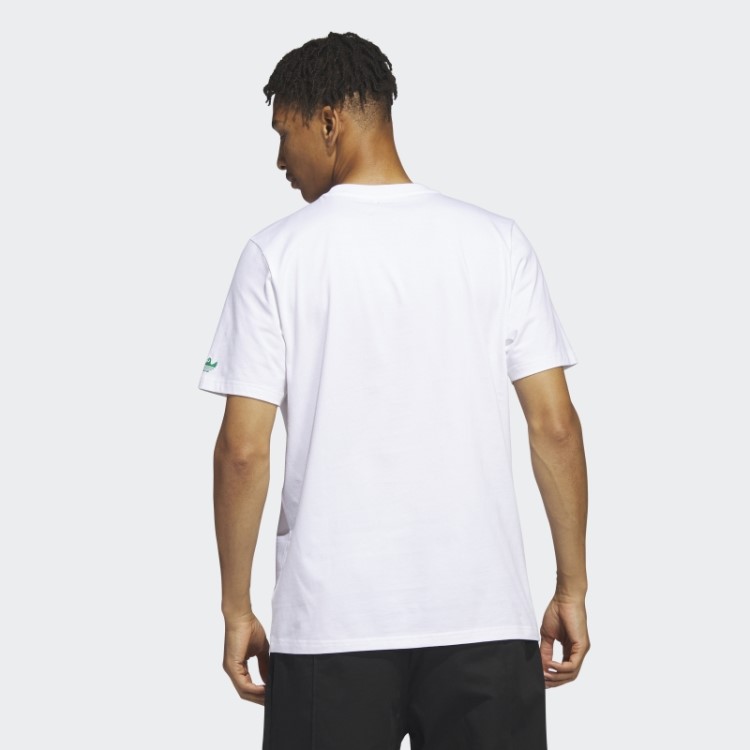 Camiseta Gráfica Shmoofoil Branca Adidas