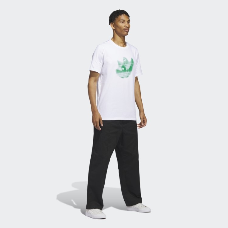 Camiseta Gráfica Shmoofoil Branca Adidas