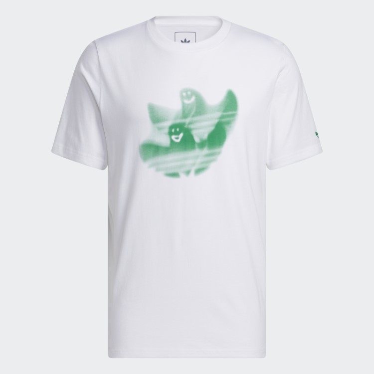 Camiseta Gráfica Shmoofoil Branca Adidas