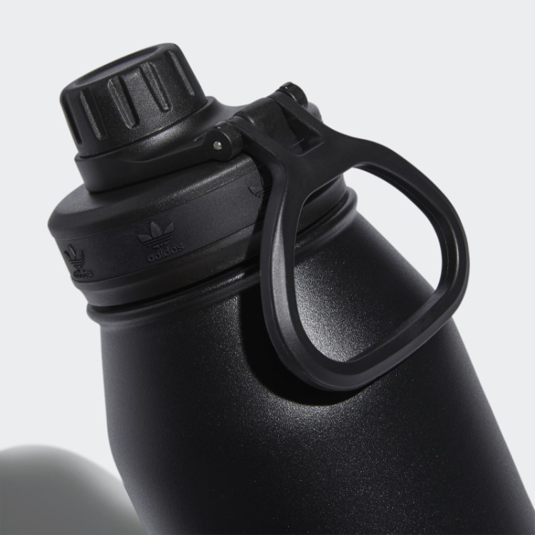 Garrafa De Metal Adidas Aço 1l Preto