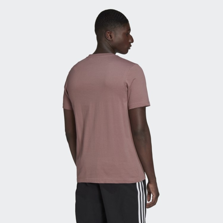 Camiseta Roxa Adicolor Classics Com Trevo Adidas