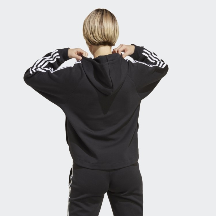 Moletom Com Capuz Maternidade Adidas Preto
