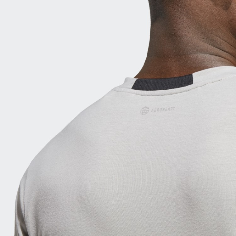 Mgh T-shirt Cinza Sólida Adidas Projetada Para Treinamento