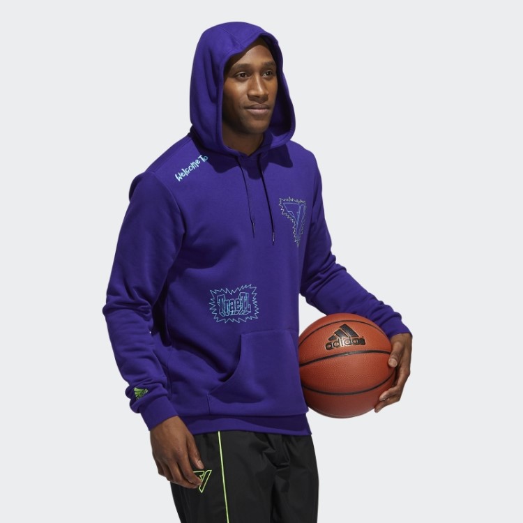 Moletom Adidas Trae Roxo
