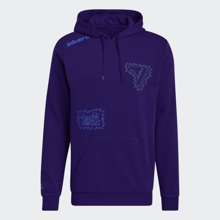 Moletom Adidas Trae Roxo