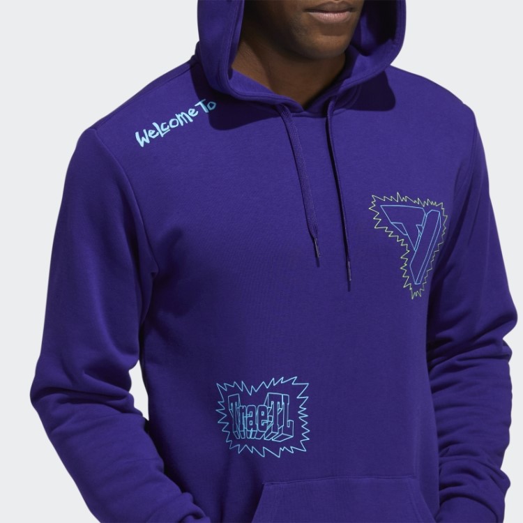 Moletom Adidas Trae Roxo