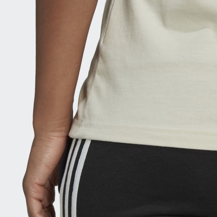 Camiseta Com Logo Adidas Essentials Em Alumínio