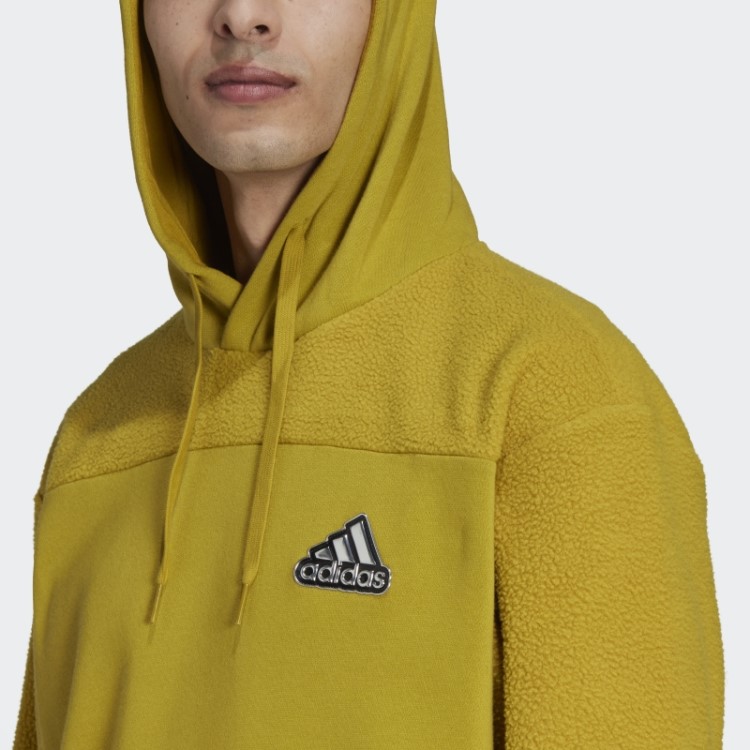 Moletom Com Capuz Pacote De Férias Essencial Verde Adidas
