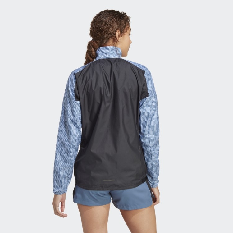 Jaqueta Adidas Terrex Trail Running Wind Azul Dawn