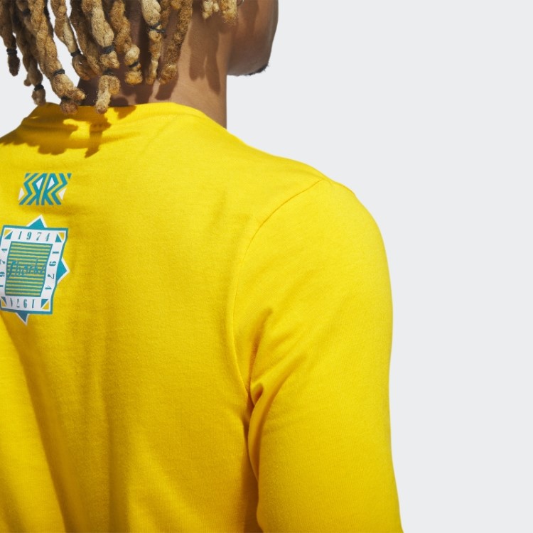 Sharks Playmaker Camiseta Manga Longa Colleg Ouro Adidas