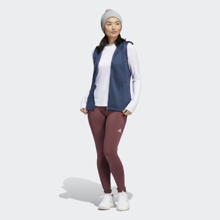 Colete Adidas Navy Cold.rdy Com Zíper Completo