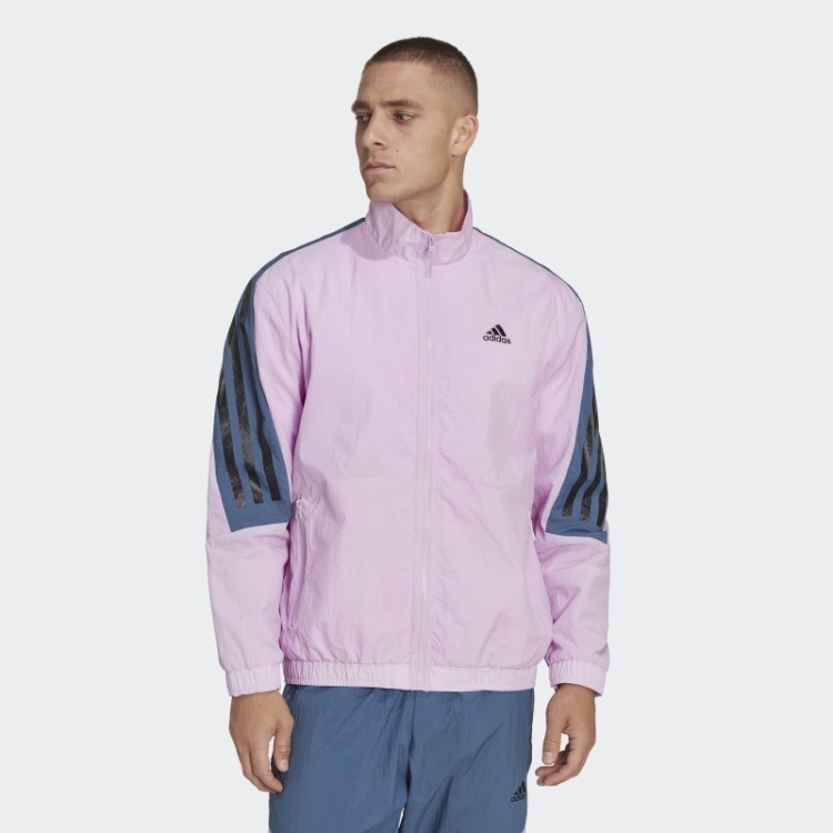 Future Icons Top Com As Três Listras Tecido Adidas Lilás