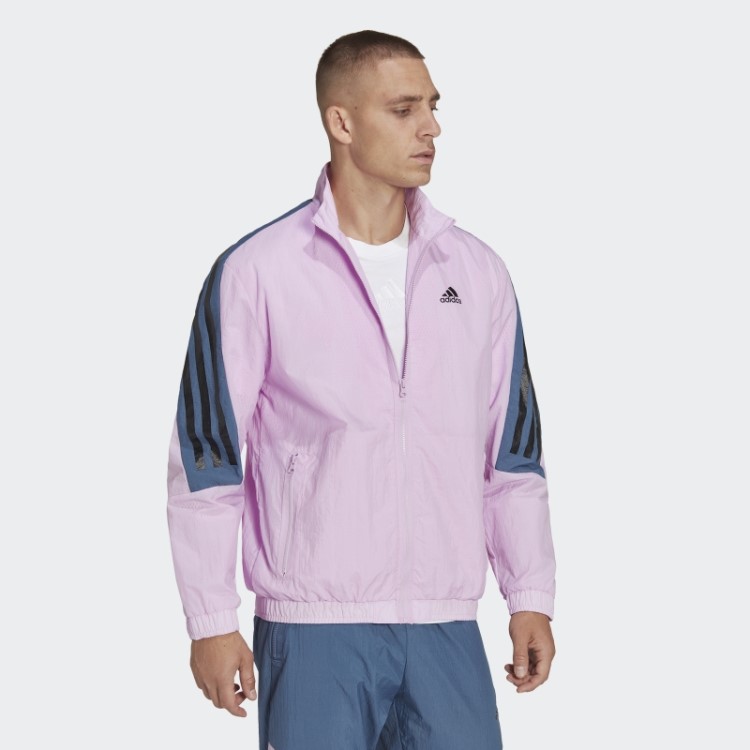 Future Icons Top Com As Três Listras Tecido Adidas Lilás