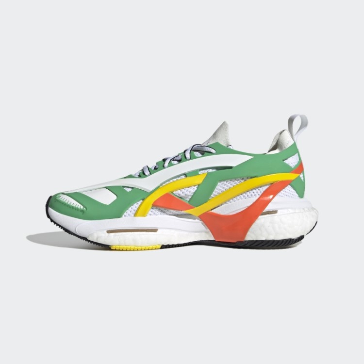 Tênis De Corrida Verde Adidas By Stella Mccartney Solarglide
