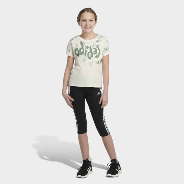 Branco Adidas Dolman Cintura 22 Tee