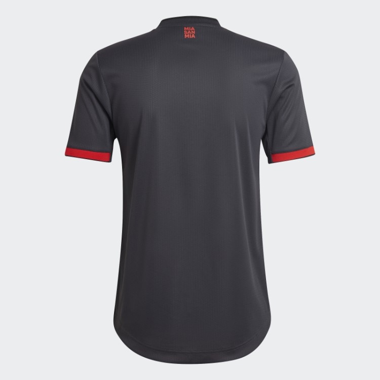 Adidas Fc Bayern 22/23 Terceira Camisa Autêntica Cinza Noturno