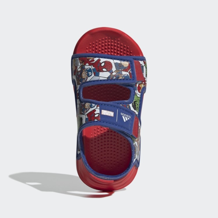 Sandália Adidas X Marvel Altawim Super Hero Adventures Fashion Vermelho