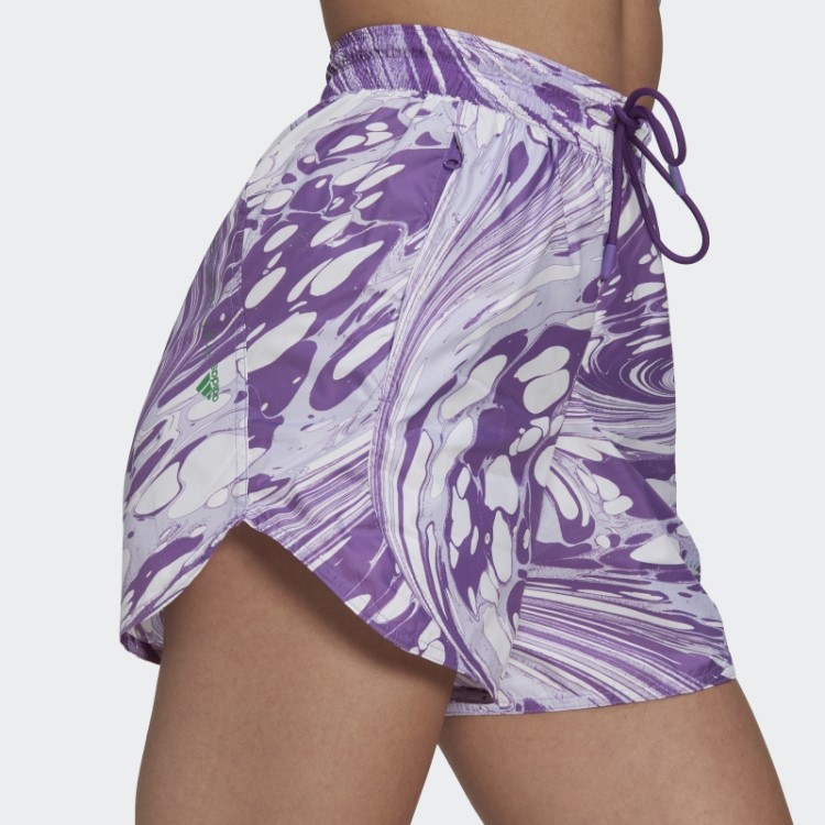 Bermuda Branca Adidas By Stella Mccartney Truepurpose Estampada Fashion